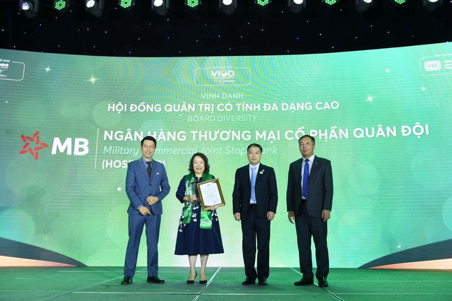 MB nhận giải thưởng uy tín nhờ trợ lực doanh nghiệp tiếp cận Tín dụng xanh - Ảnh 1.
