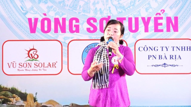 Lần đầu tổ chức 'Tiếng hát ca cổ' tại huyện Long Điền, Bà Rịa - Vũng Tàu