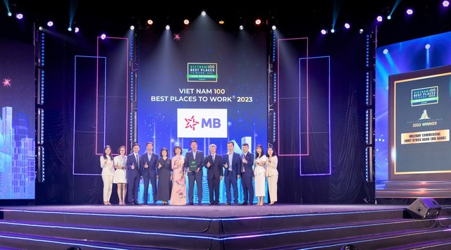 MB được bình chọn là Nơi làm việc tốt nhất Việt Nam năm 2023 - Ảnh 3.