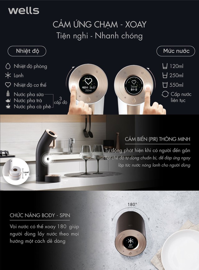 Máy lọc nước cao cấp Hàn Quốc Wells The One gia nhập thị trường Việt - Ảnh 3. Máy lọc nước cao cấp Hàn Quốc Wells The One gia nhập thị trường Việt - Ảnh 3.