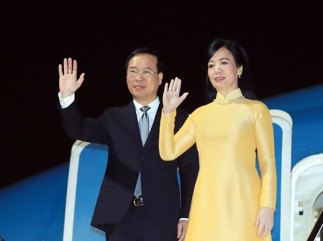 Chủ tịch nước Võ Văn Thưởng đến Tokyo, bắt đầu chuyến thăm chính thức Nhật Bản - Ảnh 1.