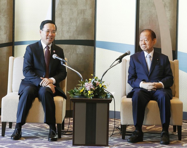 Các nghị sĩ Nhật Bản ủng hộ thúc đẩy hợp tác với Việt Nam - Ảnh 1.