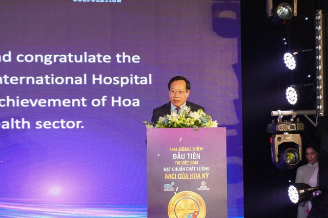 Hai bệnh viện đầu tiên tại Việt Nam đạt chuẩn chất lượng AACI của Hoa Kỳ - Ảnh 1.