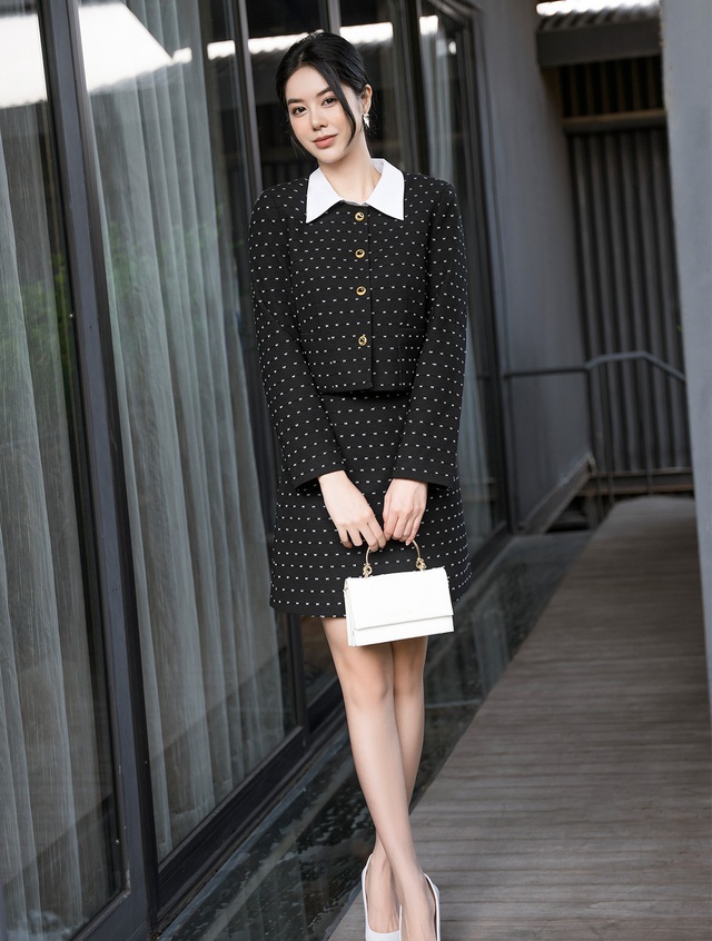 Hòa cùng xu hướng “less is more” với bản phối gam màu trắng - đen kinh điển - Ảnh 6. Hòa cùng xu hướng “less is more” với bản phối gam màu trắng - đen kinh điển - Ảnh 6.