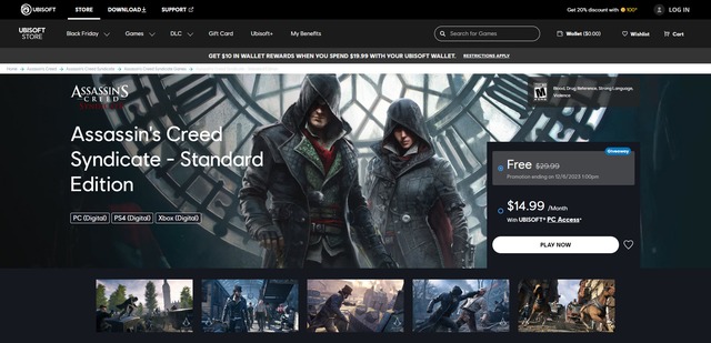 Nhanh tay tải về Assassin’s Creed Syndicate đang được Ubisoft tặng miễn phí - Ảnh 1.