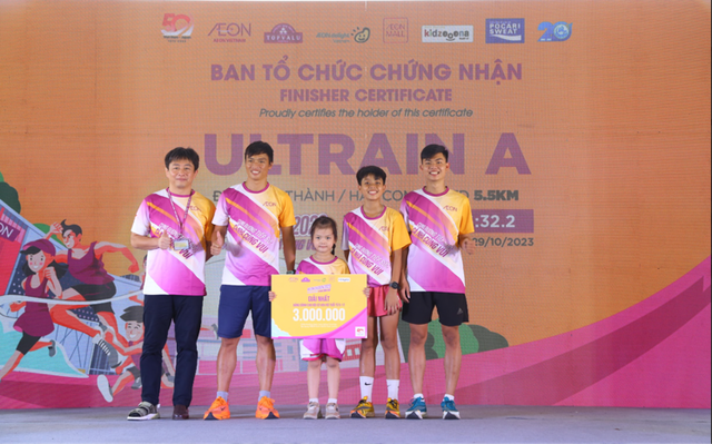 AEON khép lại hành trình AEON Ekiden 2023, mang trải nghiệm cho gần 4.000 người - Ảnh 5. AEON khép lại hành trình AEON Ekiden 2023, mang trải nghiệm cho gần 4.000 người - Ảnh 5.