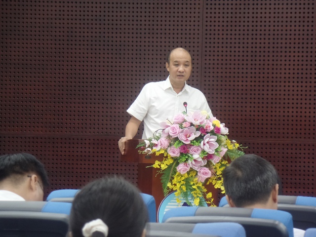 Phó chủ tịch UBND TP.Đà Nẵng Lê Quang Nam chủ trì và trả lời nhiều vấn đề &quot;nóng&quot; tại buổi họp báo quý 3/2023 vào cuối tháng 10.2023