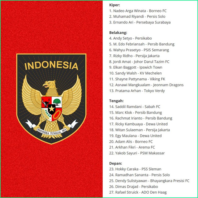 Đội tuyển Indonesia chia tay 3 trụ cột ngay trước vòng loại World Cup 2026 - Ảnh 2.