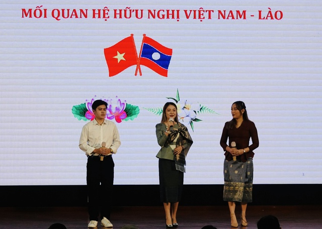 Sinh viên nước ngoài khu vực miền Trung hào hứng tranh tài hùng biện tiếng Việt - Ảnh 2.