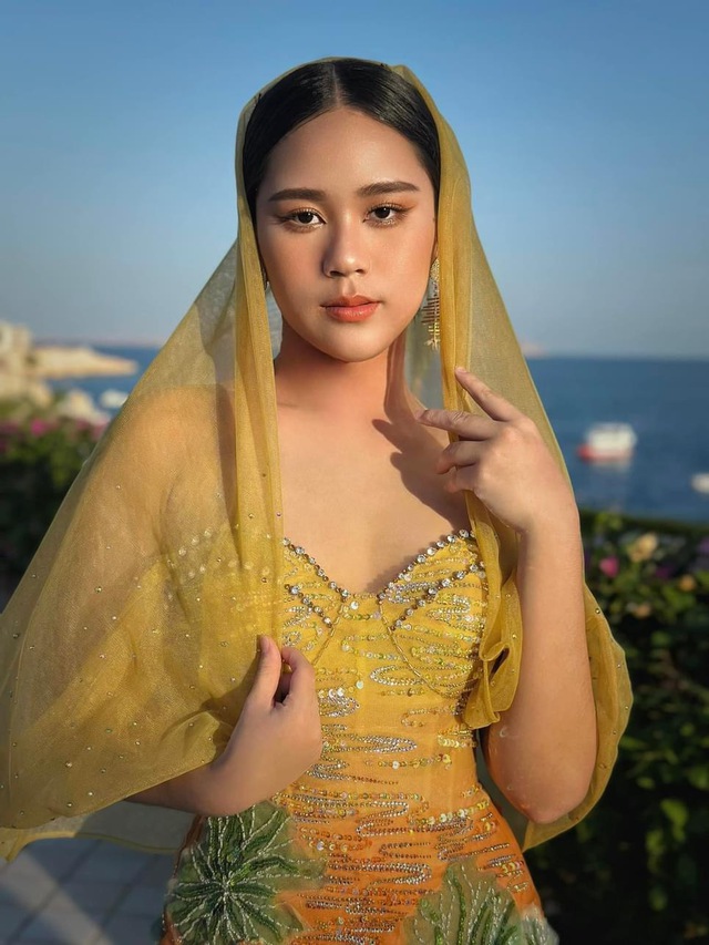 Diện 3 đầm của NTK Việt, Bella Vũ cuốn hút tại Miss Eco Teen 2023 - Ảnh 2.