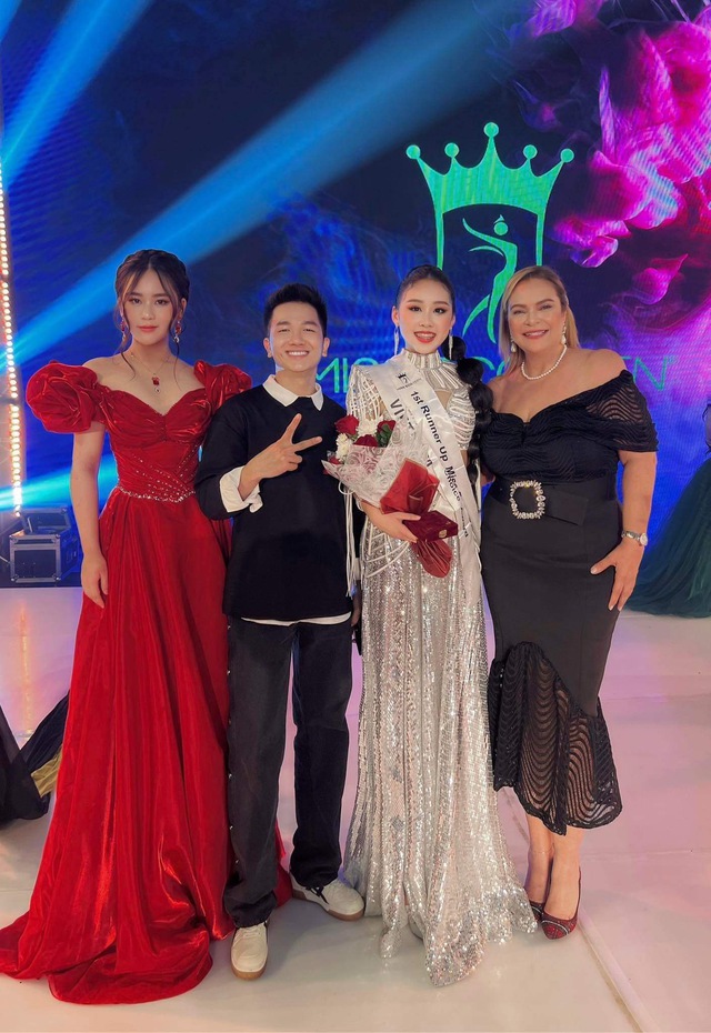 Diện 3 đầm của NTK Việt, Bella Vũ cuốn hút tại Miss Eco Teen 2023 - Ảnh 9.