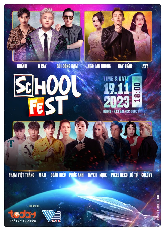 Lễ hội âm nhạc School Fest trở lại với 'Fly to Youniverse’ - Ảnh 2.