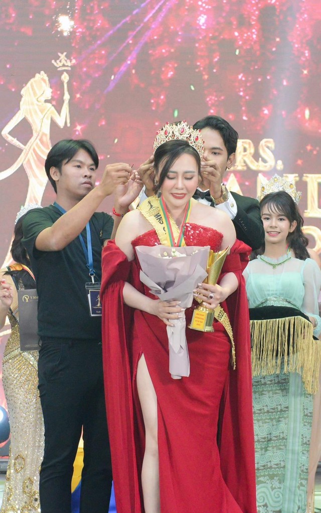 Phan Kim Oanh giữ vương miện lâu nhất tại Hoa hậu Quý bà Hòa bình Quốc tế - Ảnh 2.