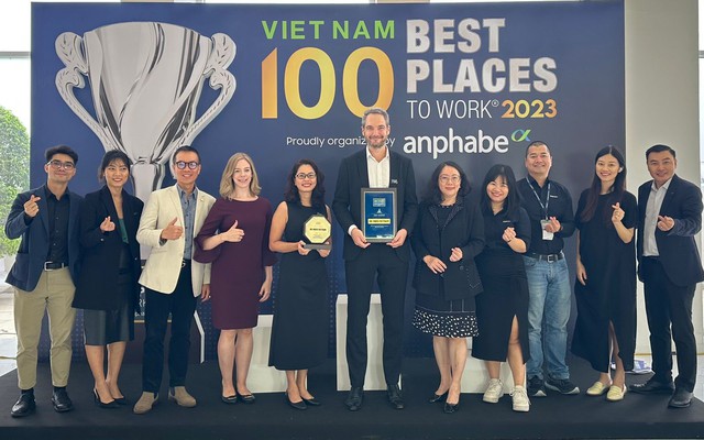 AB InBev giữ vững sức hút nơi làm việc tốt nhất Việt Nam - Ảnh 1. AB InBev giữ vững sức hút nơi làm việc tốt nhất Việt Nam - Ảnh 1.