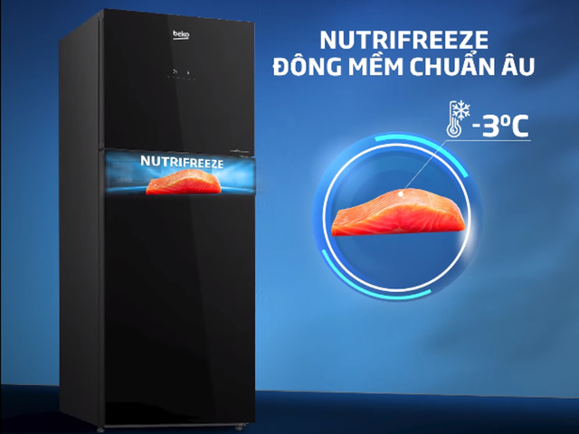 Khám phá công nghệ Nutritreeze -3°C trên tủ lạnh Beko - Ảnh 3.