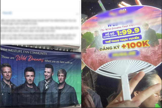 Sở Văn hóa lên tiếng vụ đêm nhạc Westlife quảng cáo sàn tiền ảo, web cờ bạc - Ảnh 1.