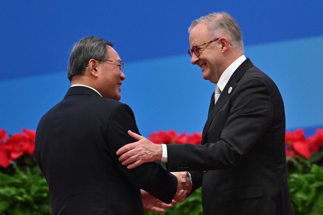 Thủ tướng Úc đến Trung Quốc, bắt đầu chuyến thăm mang tính bước ngoặt - Ảnh 1.