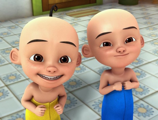 Tạo hình mới của cặp song sinh Upin và Ipin gây xôn xao - Ảnh 3.