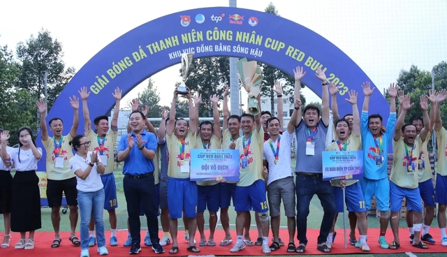 8 đội bóng tranh tài vòng chung kết toàn quốc Giải bóng đá thanh niên công nhân  - Ảnh 1.