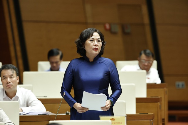 Thống đốc Nguyễn Thị Hồng: Chưa thể bỏ hạn mức tín dụng - Ảnh 2.