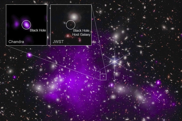 Phát hiện hố đen sớm nhất của vũ trụ - Ảnh 1.