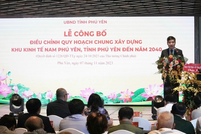 Phú Yên: Công bố điều chỉnh quy hoạch Khu kinh tế Nam Phú Yên - Ảnh 1.