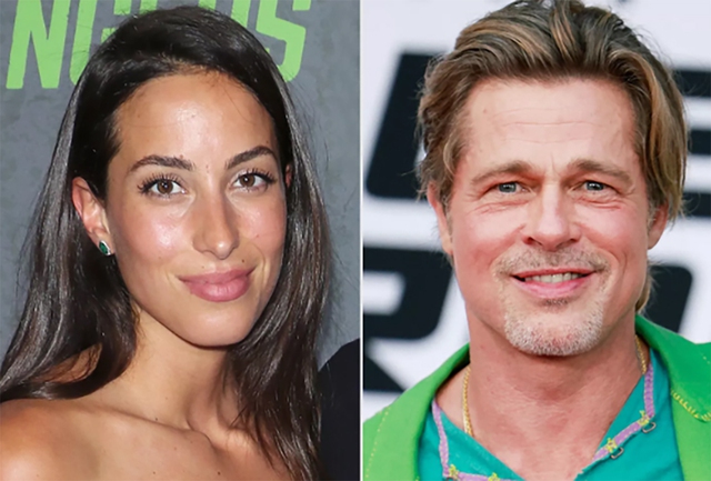 Brad Pitt và bạn gái Ines de Ramon hạnh phúc bên nhau - Ảnh 1. Brad Pitt và bạn gái Ines de Ramon hạnh phúc bên nhau - Ảnh 1.
