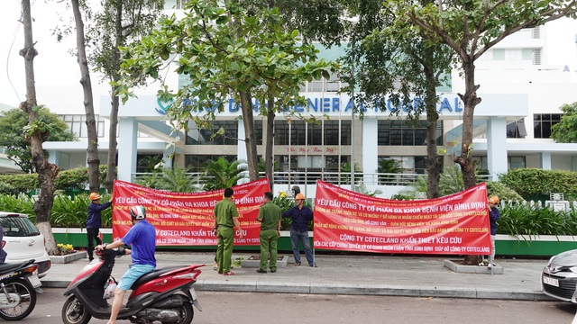 Bình Định: Bệnh viện bất ngờ bị căng băng rôn đòi nợ  - Ảnh 3.