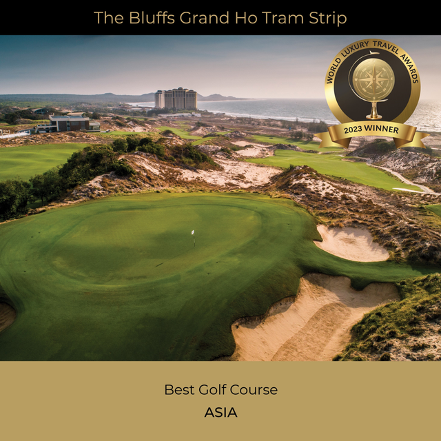 TheđạtgiảiSângolftốtnhấtchâuÁ<strong>số nguyên tố</strong> Bluffs Grand Ho Tram đạt giải Sân golf tốt nhất châu Á 2023 - Ảnh 1.