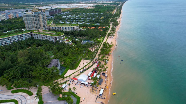 Khu phức hợp Nghỉ dưỡng và Giải trí Phu Quoc Marina được chọn là nơi diễn ra các hoạt động của giải đấu BIM Group IRONMAN 70.3 Phú Quốc. Ảnh BIM Group.