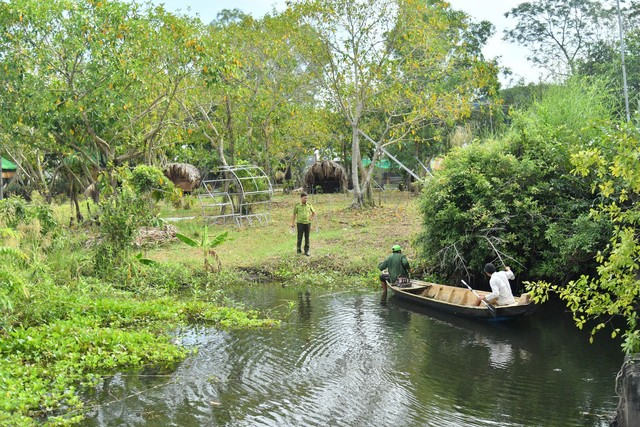 Kiên Giang: Bắt thêm 1 con cá sấu sổng chuồng trốn trong hồ nước công viên  - Ảnh 4.