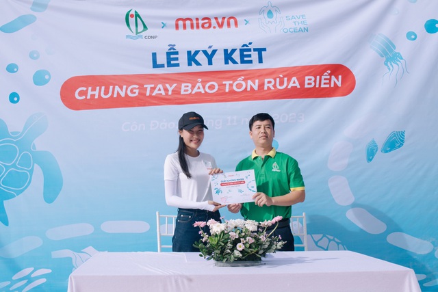 Hoa hậu Ngọc Châu đồng hành cùng chiến dịch chung tay bảo tồn rùa biển Côn Đảo - Ảnh 2.