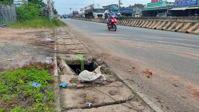 Hố ga nguy hiểm - Ảnh 1.