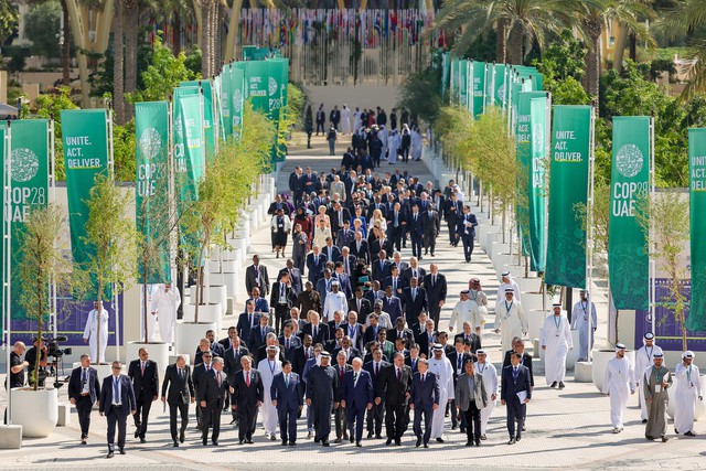 Thủ tướng và lãnh đạo các nước dự khai mạc COP28 tại UAE - Ảnh 9.