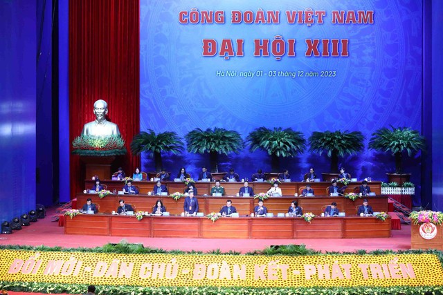 1.100 đại biểu dự Đại hội XIII Công đoàn Việt Nam   - Ảnh 2.