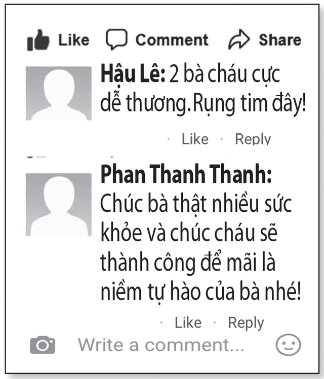 Ấm áp phía sau bức ảnh cháu trai bế bà nội   - Ảnh 3.