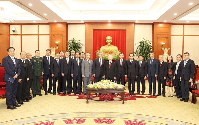 Tổng Bí thư Nguyễn Phú Trọng tiếp Ngoại trưởng Trung Quốc Vương Nghị - Ảnh 2.