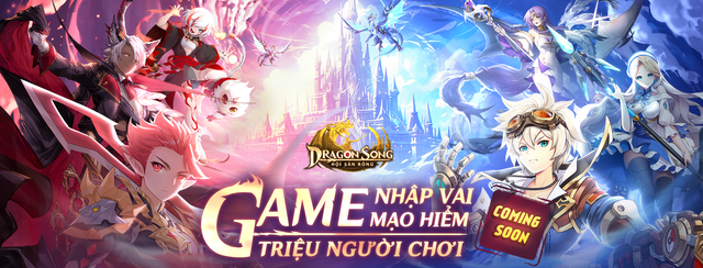 Game nhập vai màn hình dọc Dragon Song ra mắt trong tháng 12 - Ảnh 1. Game nhập vai màn hình dọc Dragon Song ra mắt trong tháng 12 - Ảnh 1.