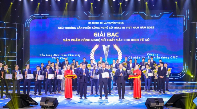 CMC Cloud giành giải Bạc sản phẩm Make in Vietnam xuất sắc cho Kinh tế số - Ảnh 1.