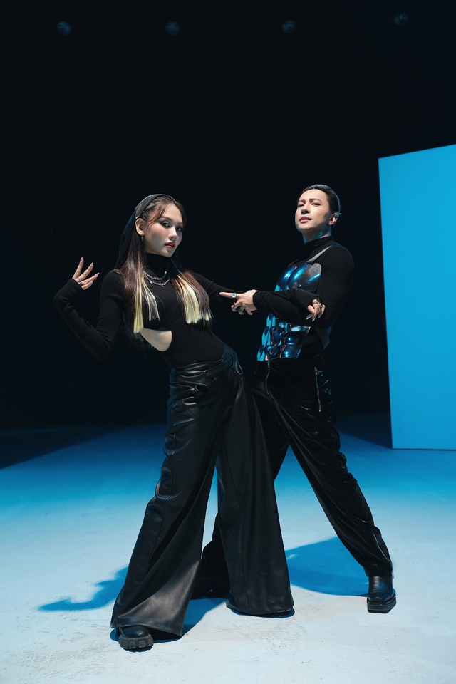 S.T Sơn Thạch bất ngờ với khả năng vũ đạo của Hoa hậu Mai Phương - Ảnh 2.