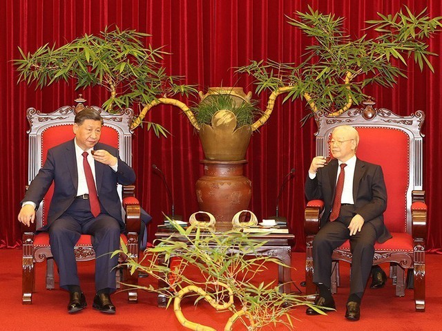Tổng Bí thư, Chủ tịch nước Trung Quốc thưởng thức 3 loại trà Việt Nam