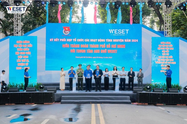WESET English Center ký kết cùng Thành Đoàn Thành phố Hồ Chí Minh - Ảnh 1.