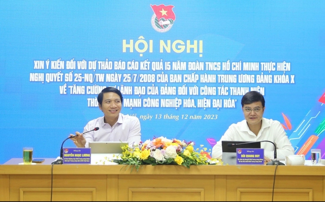 Anh Bùi Quang Huy: 'Nghị quyết 25 tạo ra nhiều đột phá trong công tác Đoàn' - Ảnh 1.
