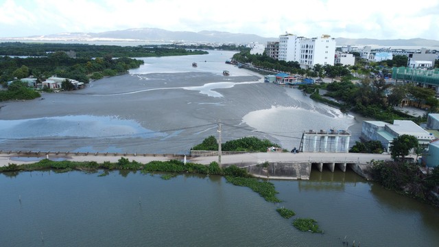 Vụ bùn làm nghẽn sông ở Bình Định: Phải chụp ảnh khắc phục báo cáo hàng ngày - Ảnh 1.