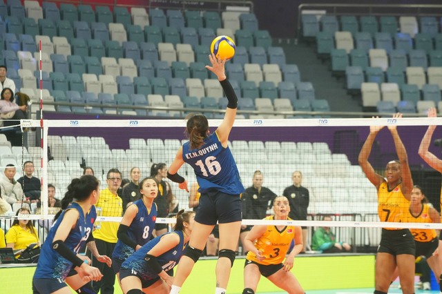Đội tuyển bóng chuyền nữ Việt Nam không thể tạo bất ngờ cho đương kim á quân - Ảnh 2.