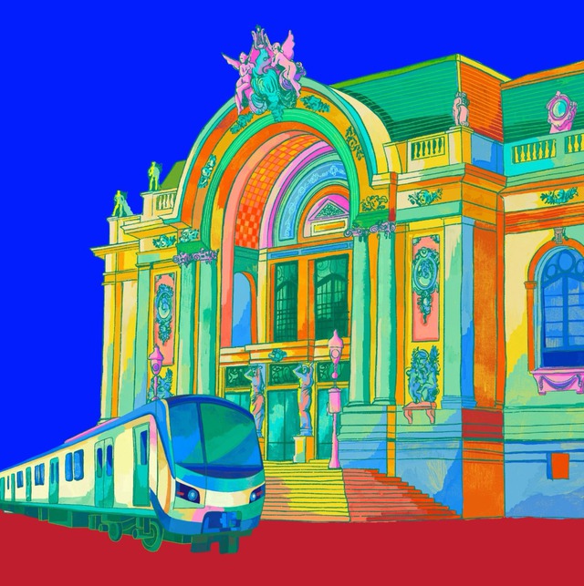 Ga tàu metro số 1 thành sàn diễn thời trang chào năm mới 2024 - Ảnh 5. Ga tàu metro số 1 thành sàn diễn thời trang chào năm mới 2024 - Ảnh 5.