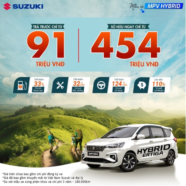 Rước Suzuki mừng kỷ niệm 28 năm, giá ưu đãi chỉ từ 454 triệu đồng - Ảnh 1.