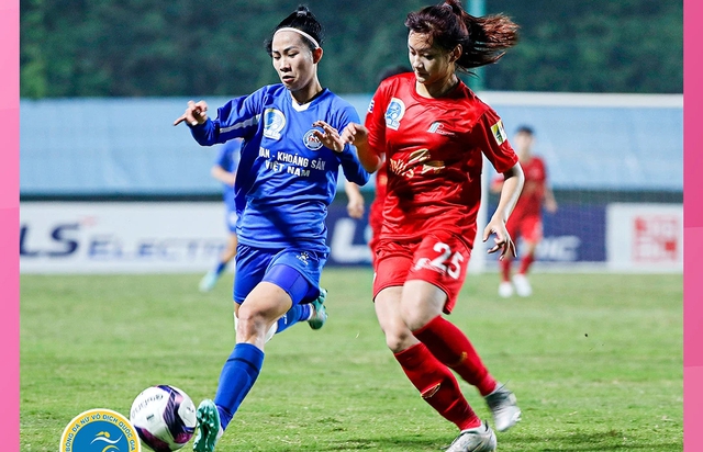 Kịch tính bóng đá nữ quốc gia, CLB Hà Nội 1 lên đỉnh bảng - Ảnh 2.