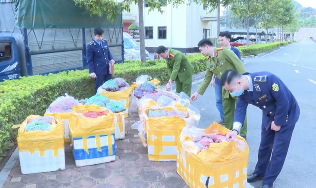 Gom hơn 800 kg nội tạng trâu, bò hôi thối từ miền xuôi lên bán kiếm lời - Ảnh 3.