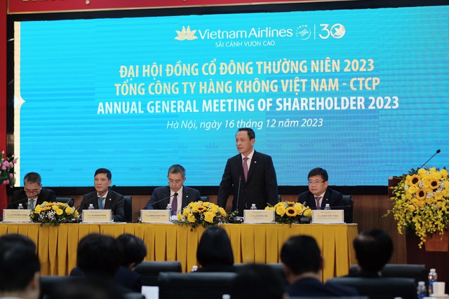 Vietnam Airlines tổ chức thành công Đại hội đồng cổ đông năm 2023 - Ảnh 3.